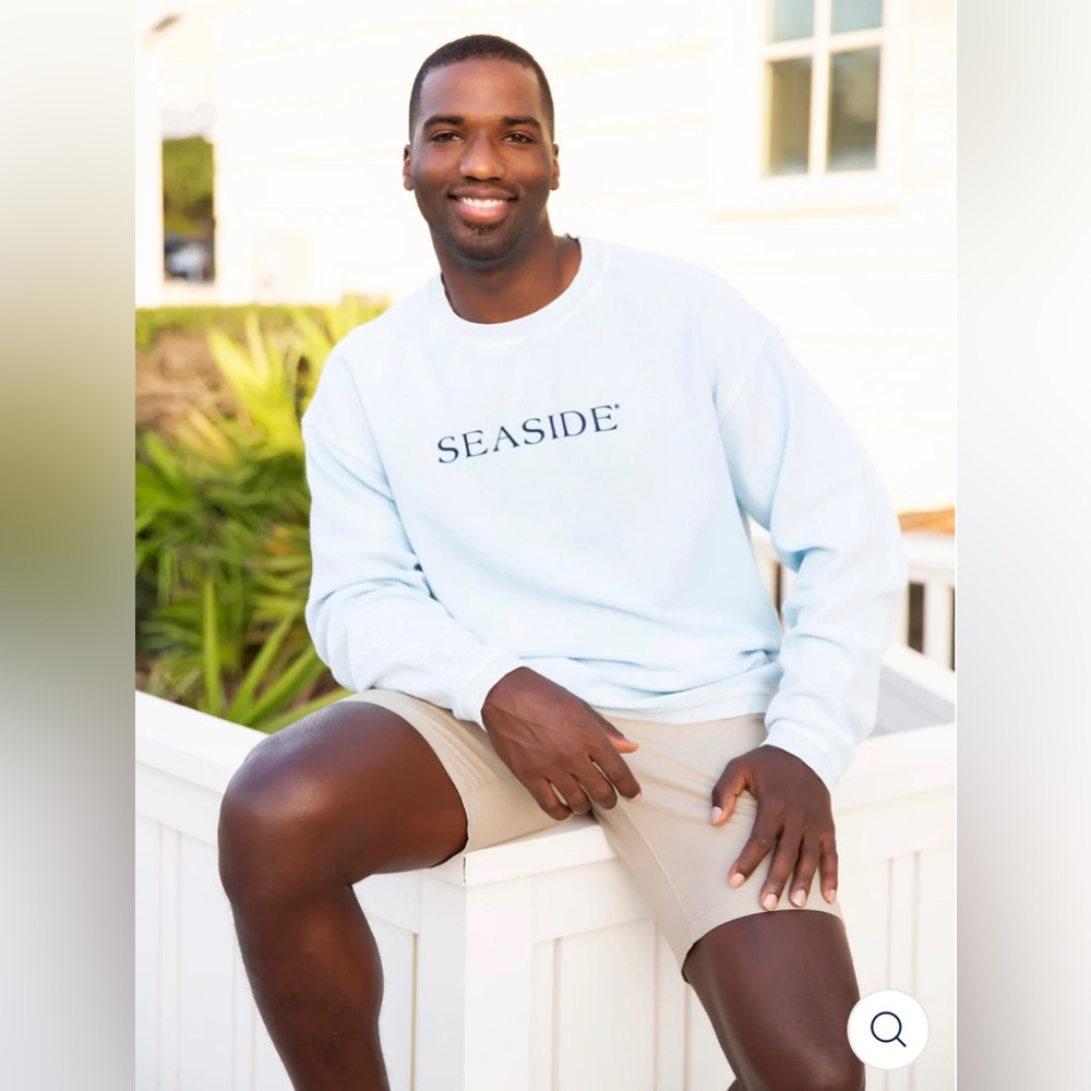blue seaside sweatshirt!